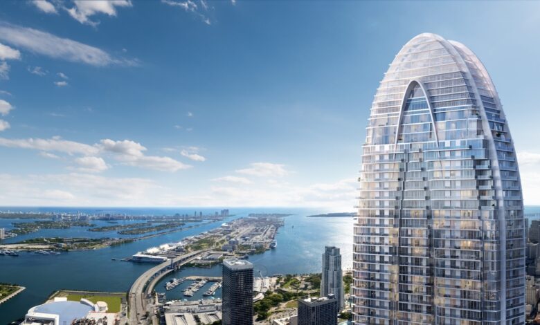 Miami : La construction de l’Okan Tower dépasse les 50 étages