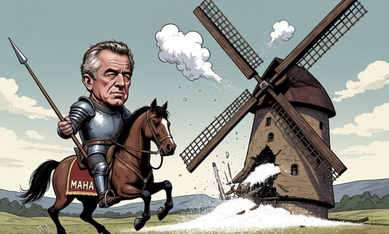 Robert Kennedy Jr. ou Don Quichotte face aux moulins… à sucre