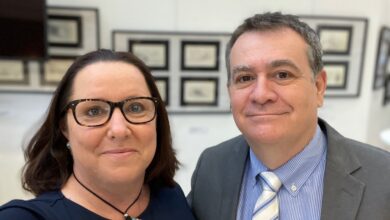 Daphnée et Sylvain Perret.