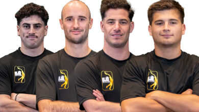 Thomas Urrutia, Iban Etcheberry, Andoni Laloo et Maxime Benetrix sont les quatre nouveaux français au Jai Alai Miami