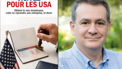 Visa E-2 : Sylvain Perret publie un guide pour obtenir le visa investisseur… et le garder